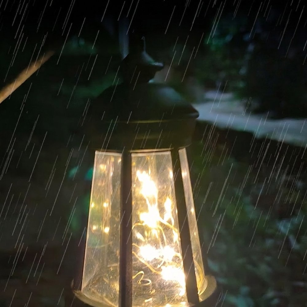 Outdoor Lighting Patio - مصباح حديقة شمسي مقاوم للماء على
