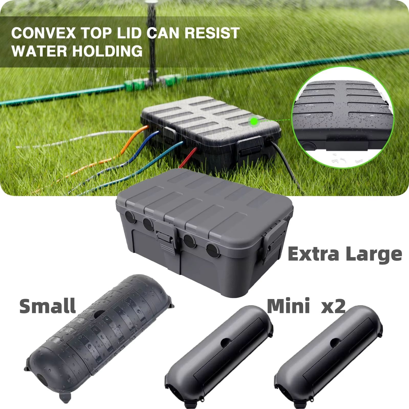 Outdoor Lighting Electrical Box - صندوق كهربائي خارجي كبير مقاوم للعوامل