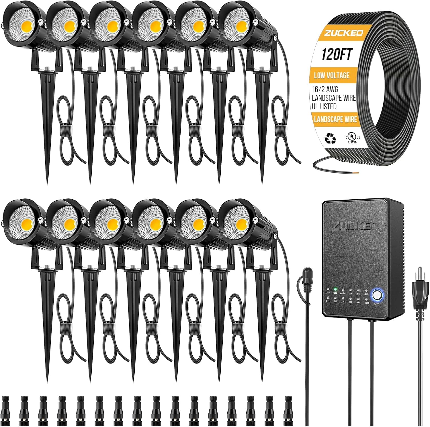 Outdoor Lighting Kits Low Voltage - مجموعة إضاءة المناظر الطبيعية المتكاملة منخفضة