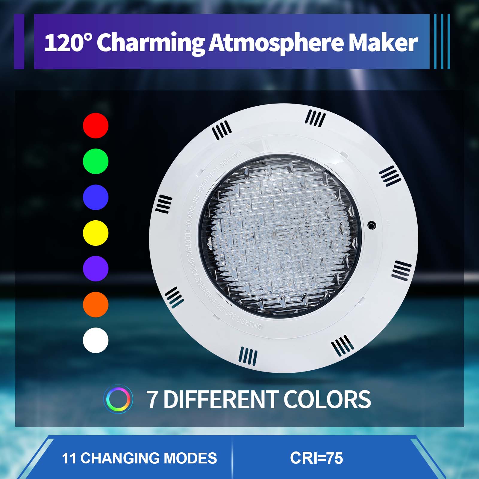 Pond Light Submersible - 45 واط و 36 واط RGB