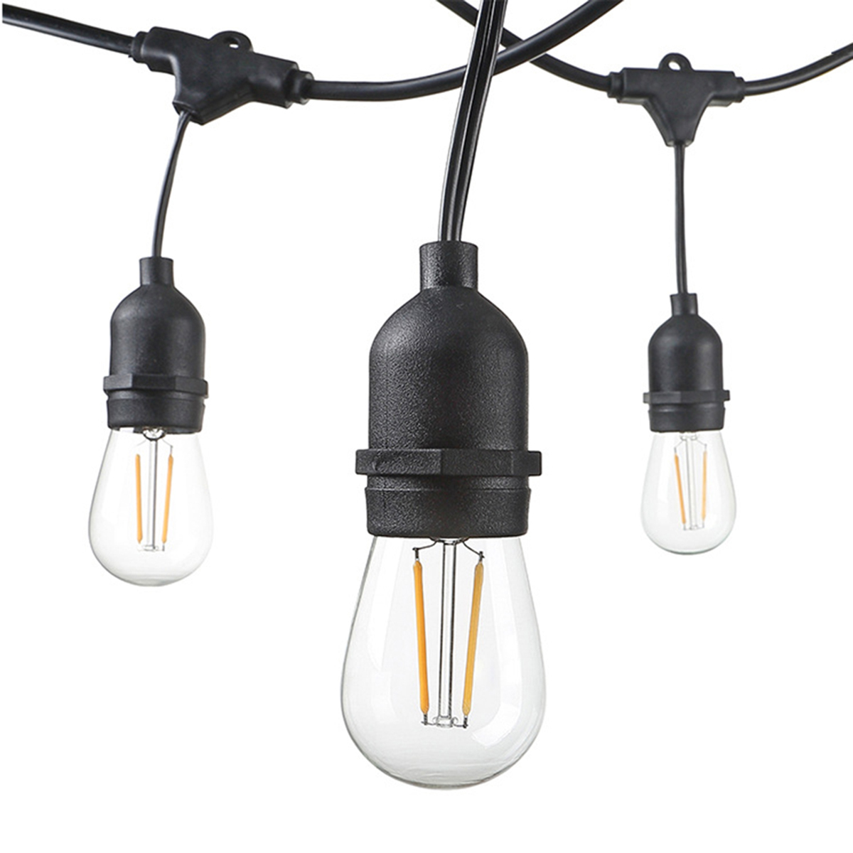 Outdoor Lighting For Gazebo - سلسلة أضواء LED للديكور الخارجي ،