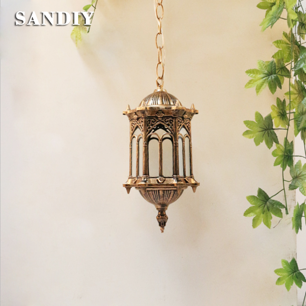 Outdoor Lighting Restaurant - SANDIY في الهواء الطلق قلادة مصباح