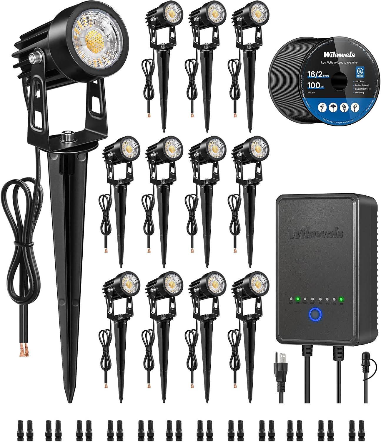 Outdoor Lighting Kits Low Voltage - طقم إضاءة LED للمناظر الطبيعية منخفض