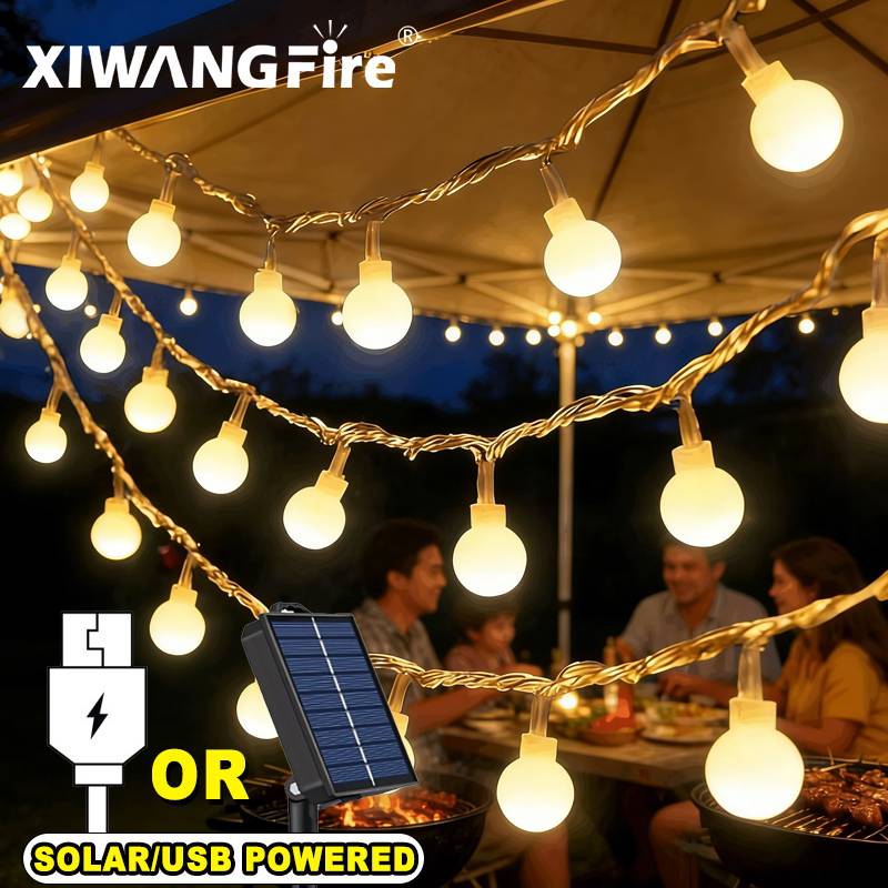 أضواء خيطية تعمل بالطاقة الشمس - مراجعة Outdoor Lighting Traditional وسعره