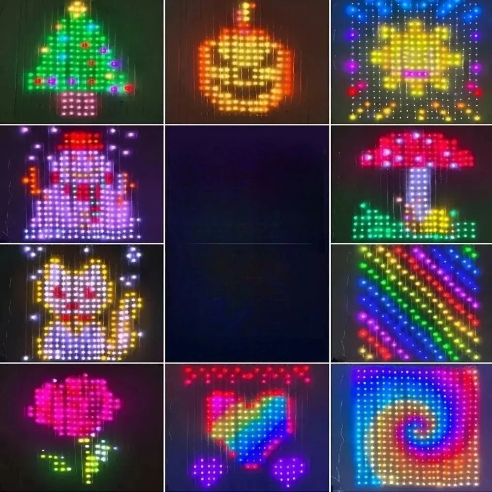 أضواء ستارة LED خارجية بتقنية  - مراجعة Outdoor Lighting Wall وسعره
