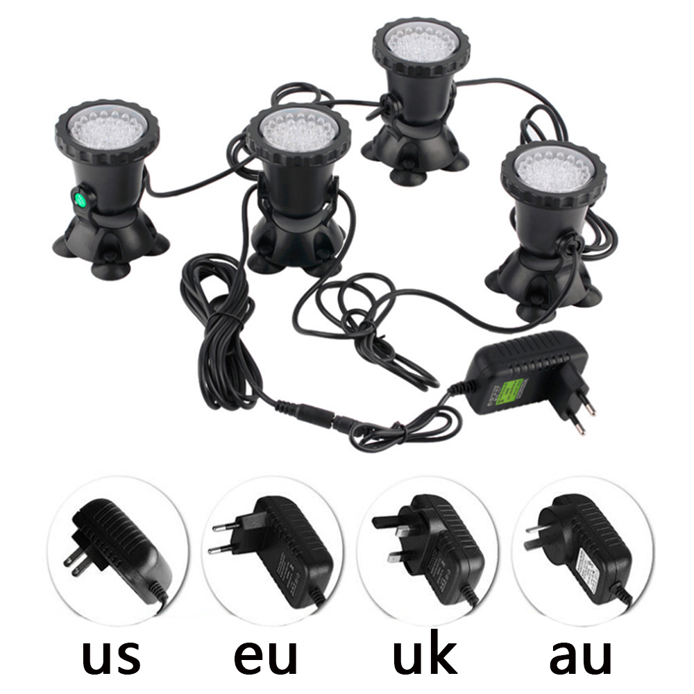 RGB LED مصباح تحت الماء IP68 م - مراجعة Pond Light Submersible وسعره