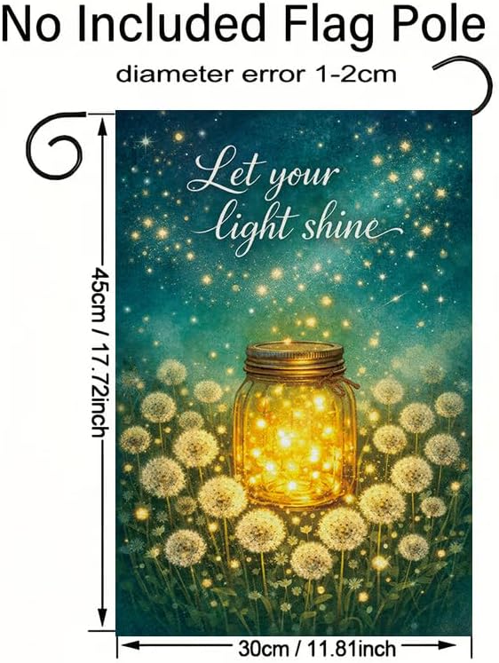 علم حديقة مقاس 12x18 بوصة، علم - مراجعة Outdoor Lighting For Your Yard وسعره
