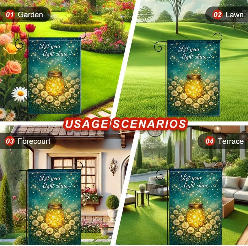 علم حديقة مقاس 12x18 بوصة، علم - مراجعة Outdoor Lighting For Your Yard وسعره