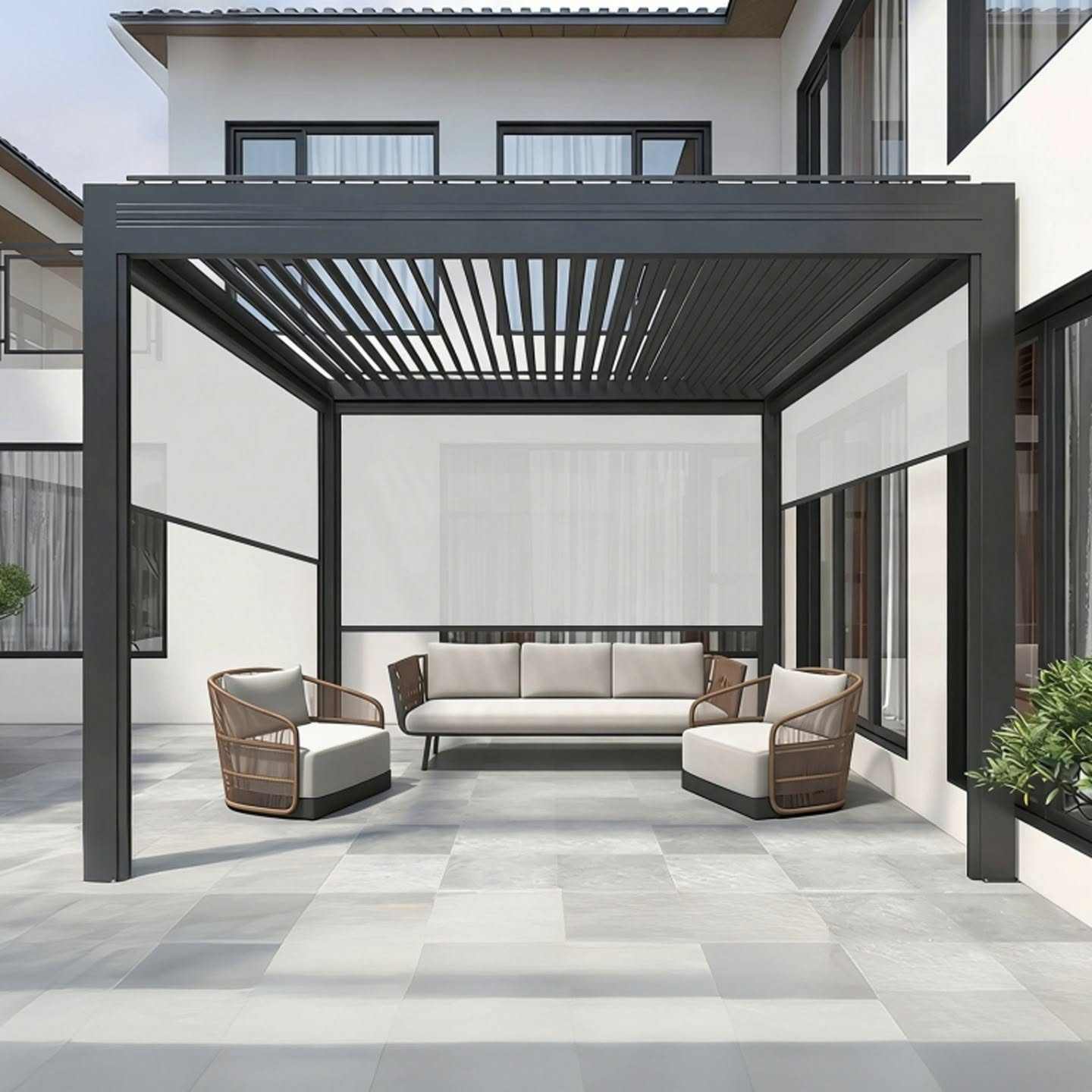 مظلة خارجية أنيقة مصنوعة من سب - مراجعة Outdoor Lighting For Gazebo وسعره