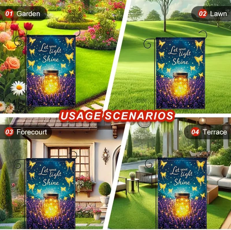 علم حديقة الفراشات الملهم مقاس - مراجعة Outdoor Lighting For Your Yard وسعره
