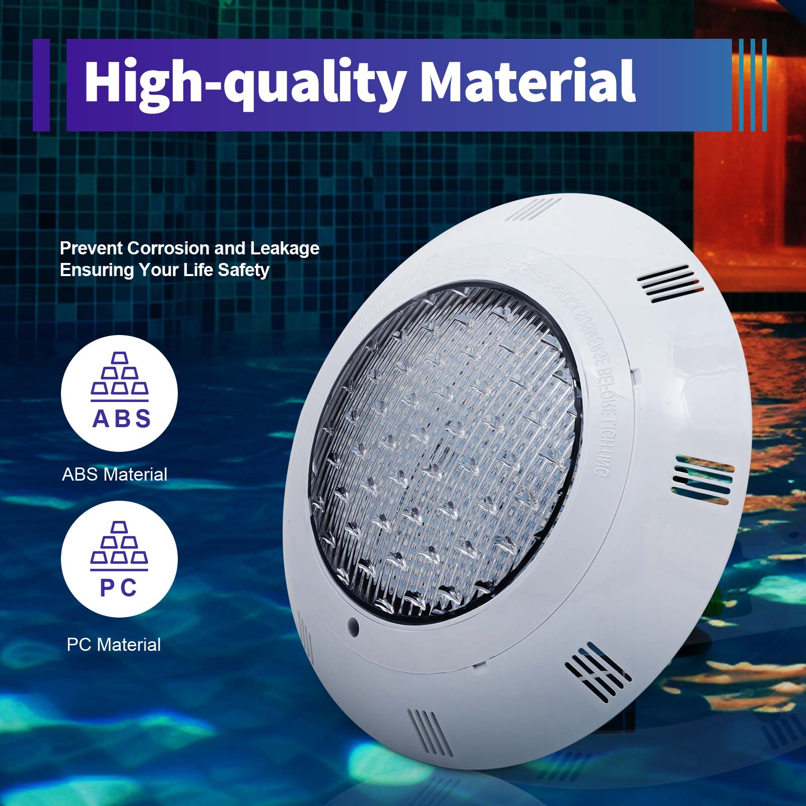 45 واط و 36 واط RGB LED إضاءة  - مراجعة Pond Light Submersible وسعره