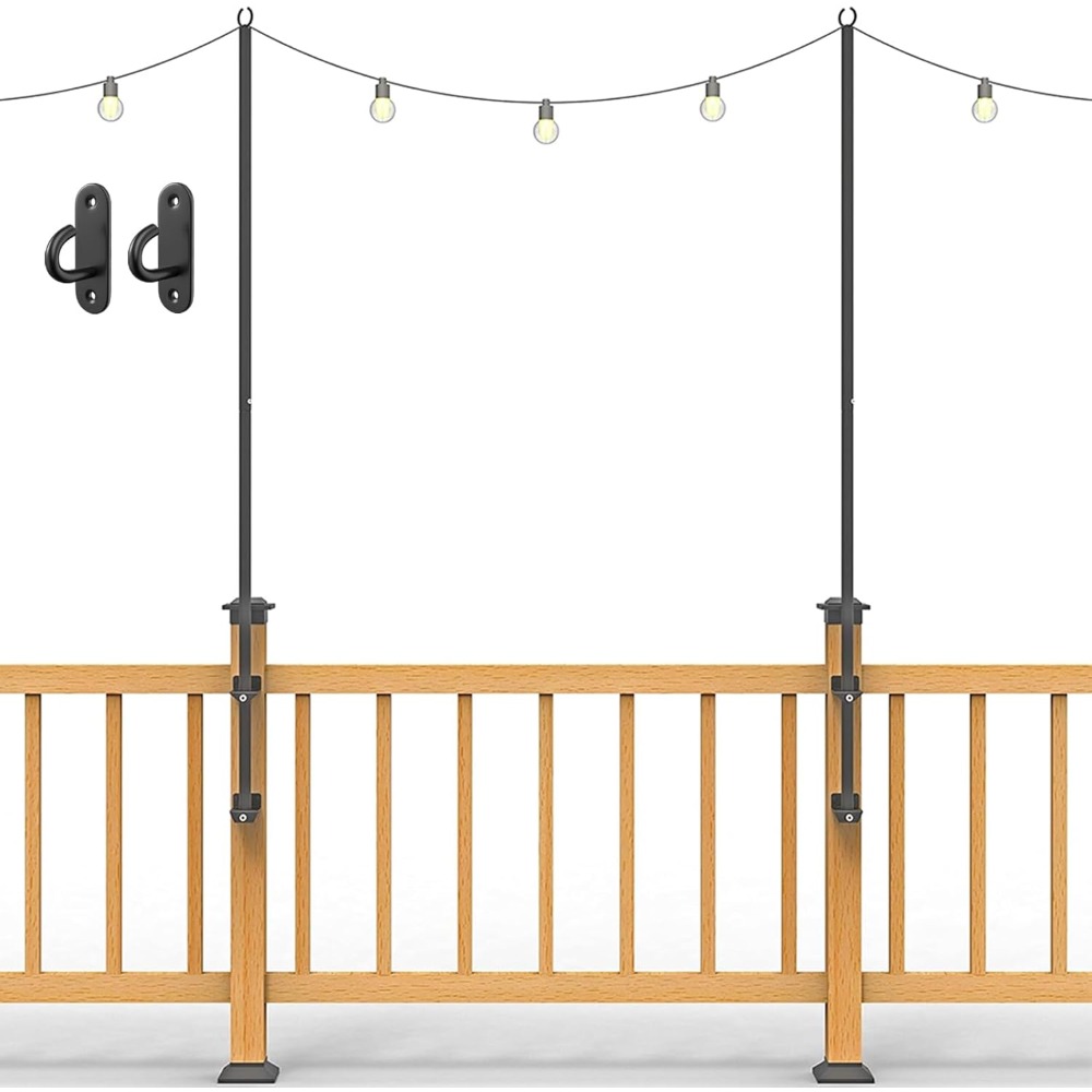 عبوتان من أقطاب إضاءة الخيط -  - مراجعة Outdoor Lighting Wall وسعره