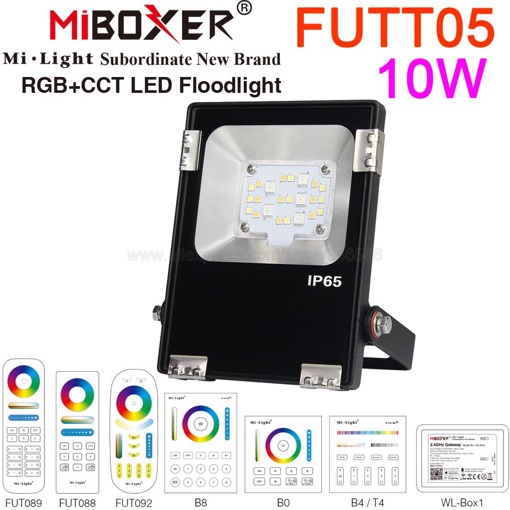 MiBoxer FUTT05 كشاف LED ذكي خا - مراجعة Outdoor Lighting Zigbee وسعره