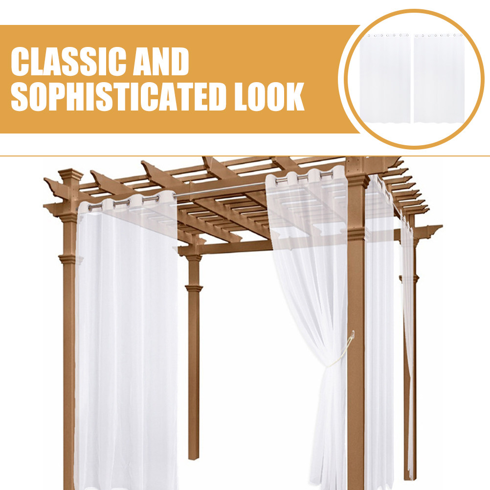 ستائر خارجية مقاومة للماء، عبو - مراجعة Outdoor Lighting For Gazebo وسعره