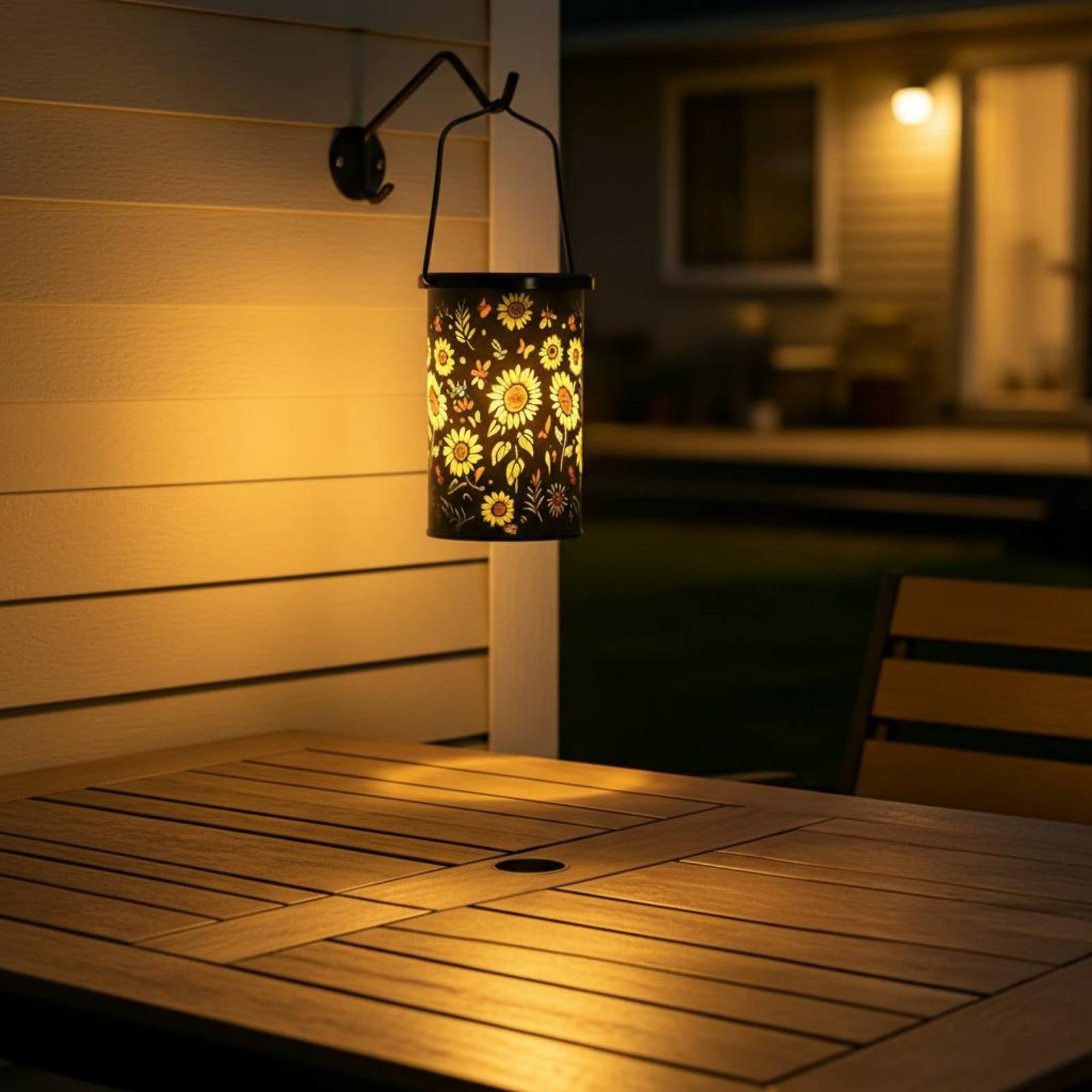 فانوس زهري بتصميم عتيق، مصباح  - مراجعة Outdoor Lighting Patio وسعره