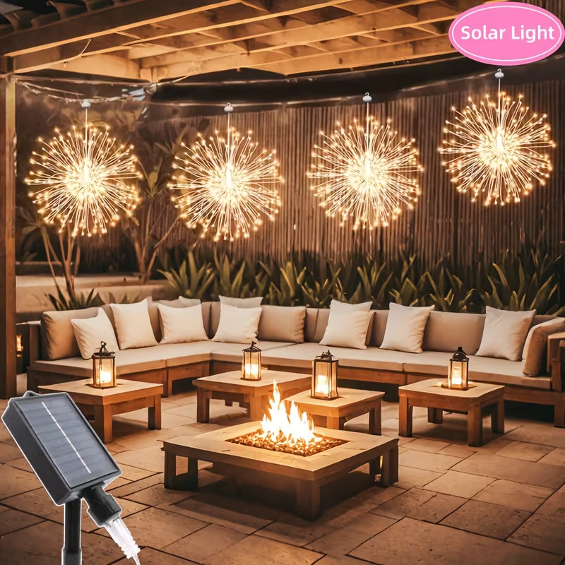 أضواء LED شمسية معلقة على شكل  - مراجعة Outdoor Lighting For Your Yard وسعره