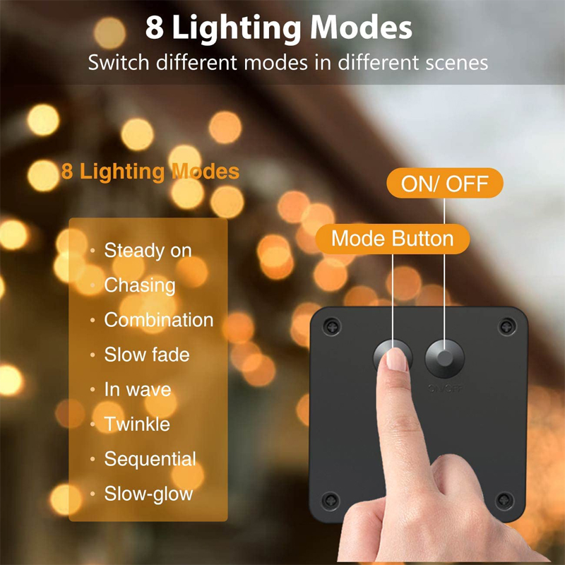 سلسلة أضواء LED تعمل بالطاقة ا - مراجعة Outdoor Lighting For Gazebo وسعره