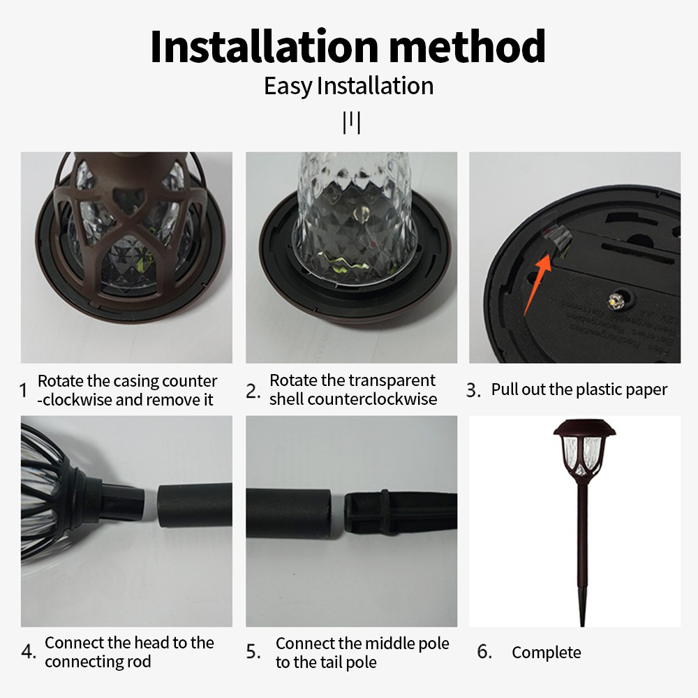 مصباح حديقة شمسي LED مقاوم للم - مراجعة Outdoor Lighting Traditional وسعره
