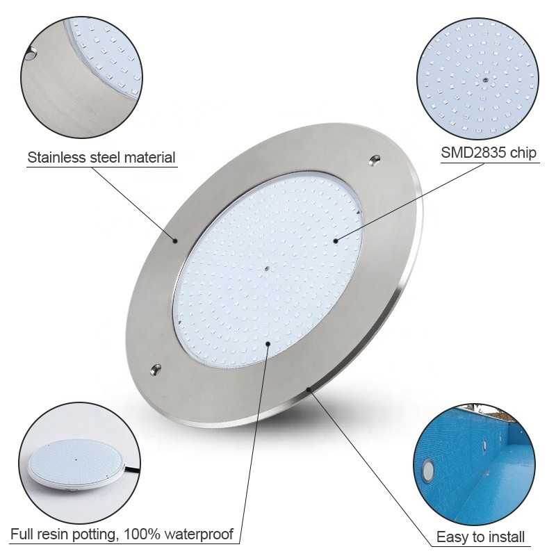 رقيقة جدا LED أضواء حمام السبا - مراجعة Pond Light Submersible وسعره