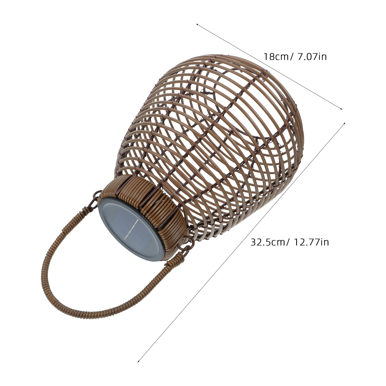فانوس شمسي من الروطان للاستخدا - مراجعة Outdoor Lighting Patio وسعره