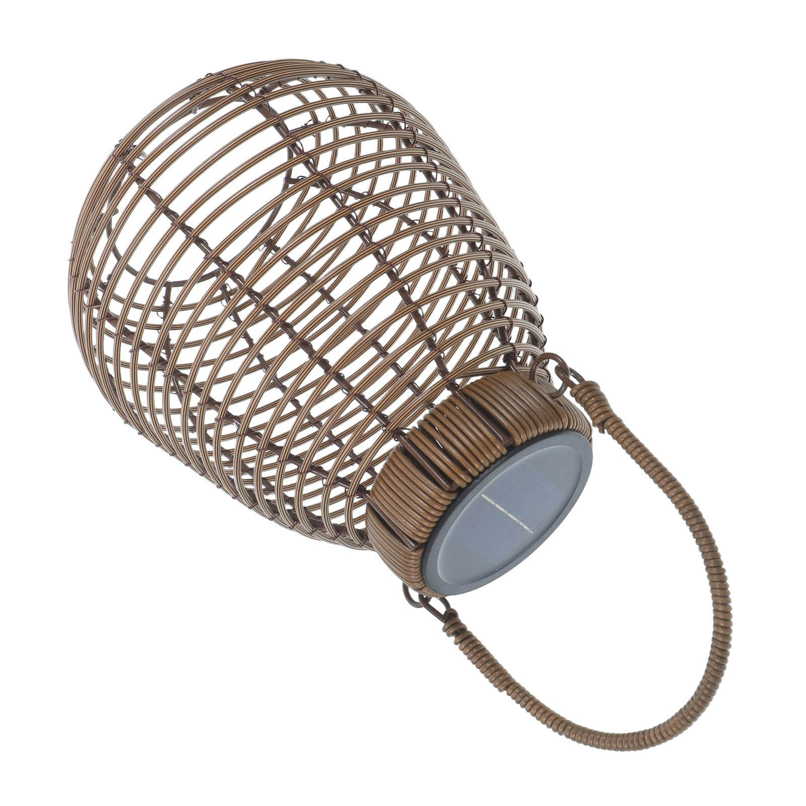 فانوس شمسي من الروطان للاستخدا - مراجعة Outdoor Lighting Patio وسعره
