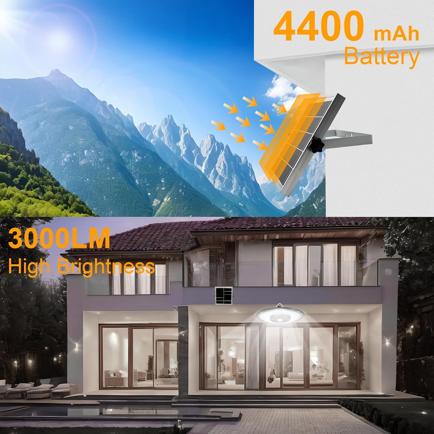 ضوء الشارع UFO بالطاقة الشمسية - مراجعة Outdoor Lighting For Gazebo وسعره