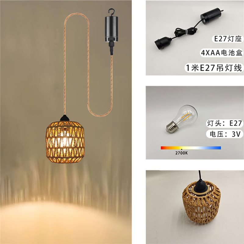 ثريا خارجية تعمل بالبطارية من  - مراجعة Outdoor Lighting For Gazebo وسعره