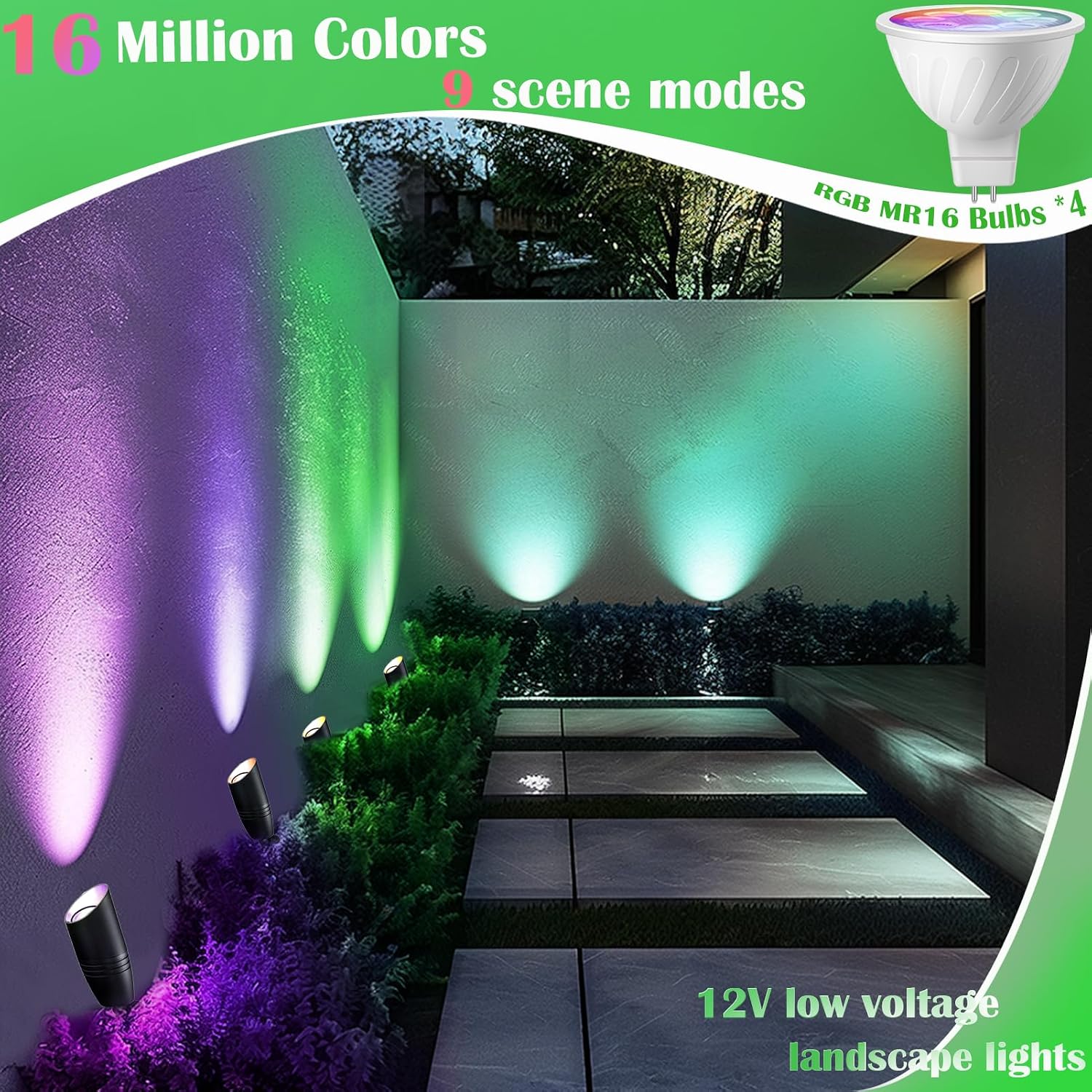 مجموعة إضاءة المناظر الطبيعية  - مراجعة Outdoor Lighting Kits Low Voltage وسعره