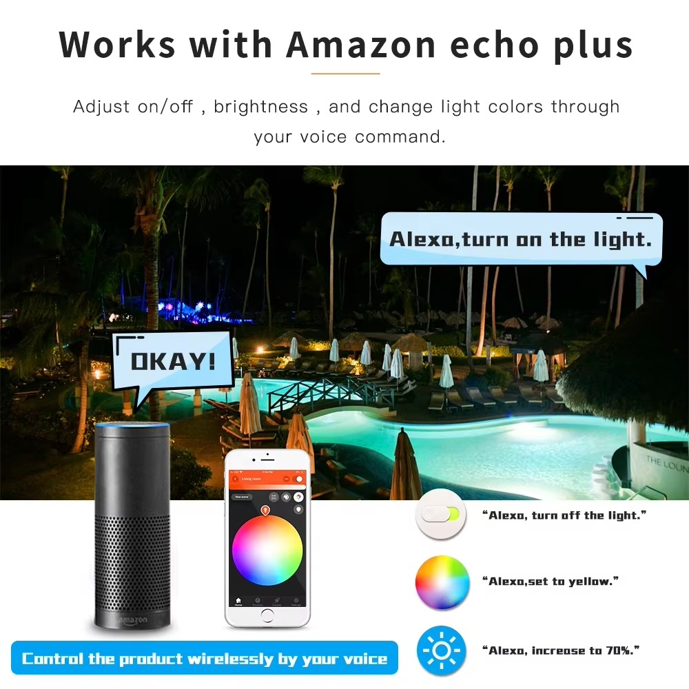 GL-FL-007P إضاءة خارجية ذكية ف - مراجعة Outdoor Lighting Zigbee وسعره