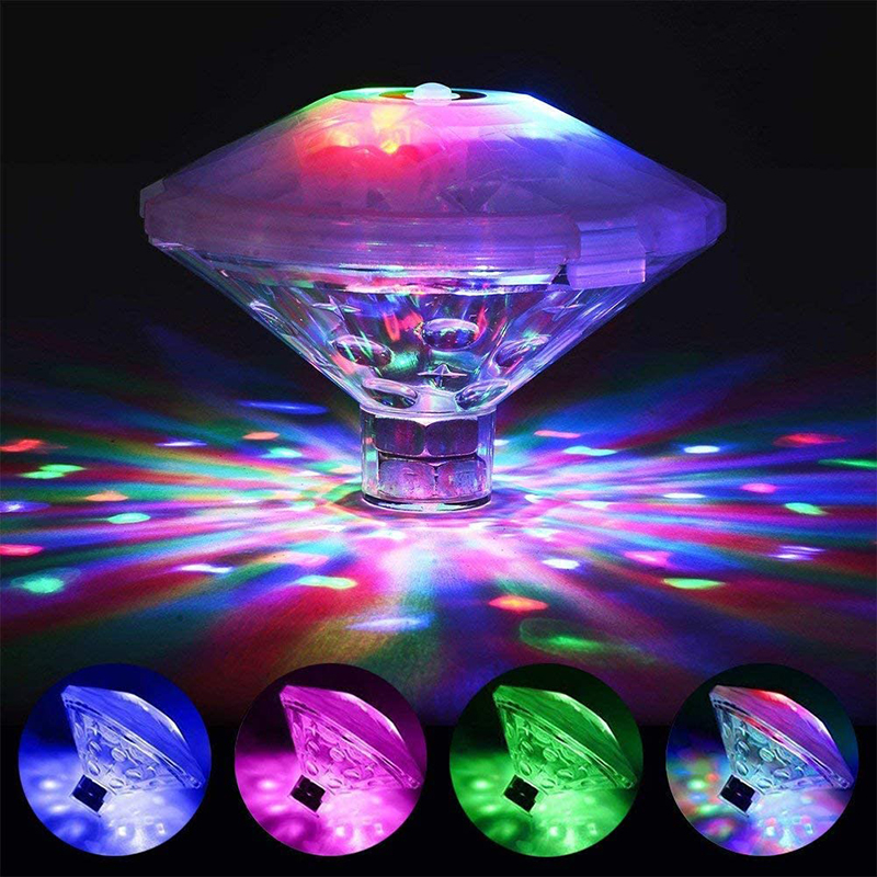 العائمة ضوء تحت الماء RGB غاطس - مراجعة Pond Light Submersible وسعره
