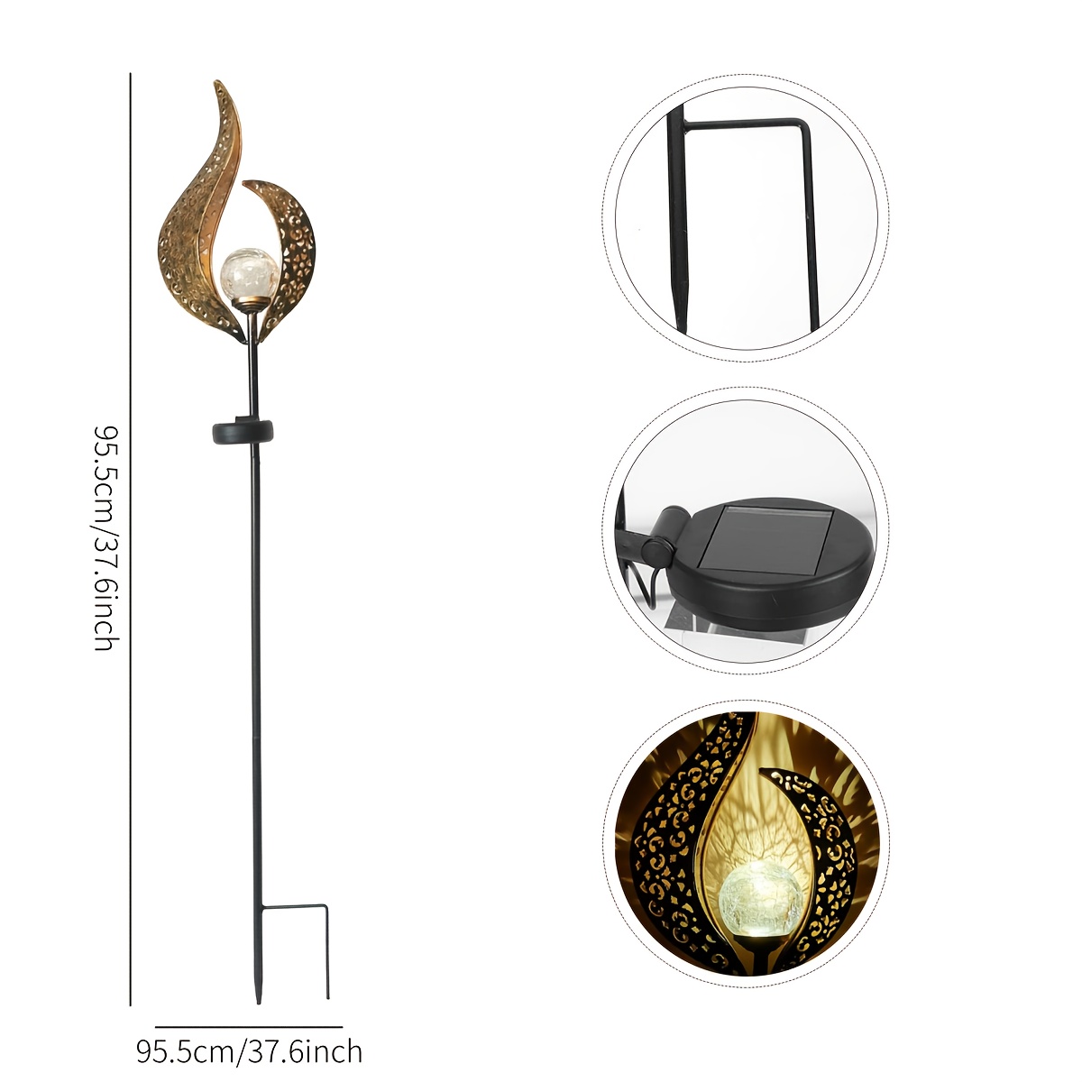 مصباح شمسي للحديقة الخارجية عل - مراجعة Outdoor Lighting Globes وسعره