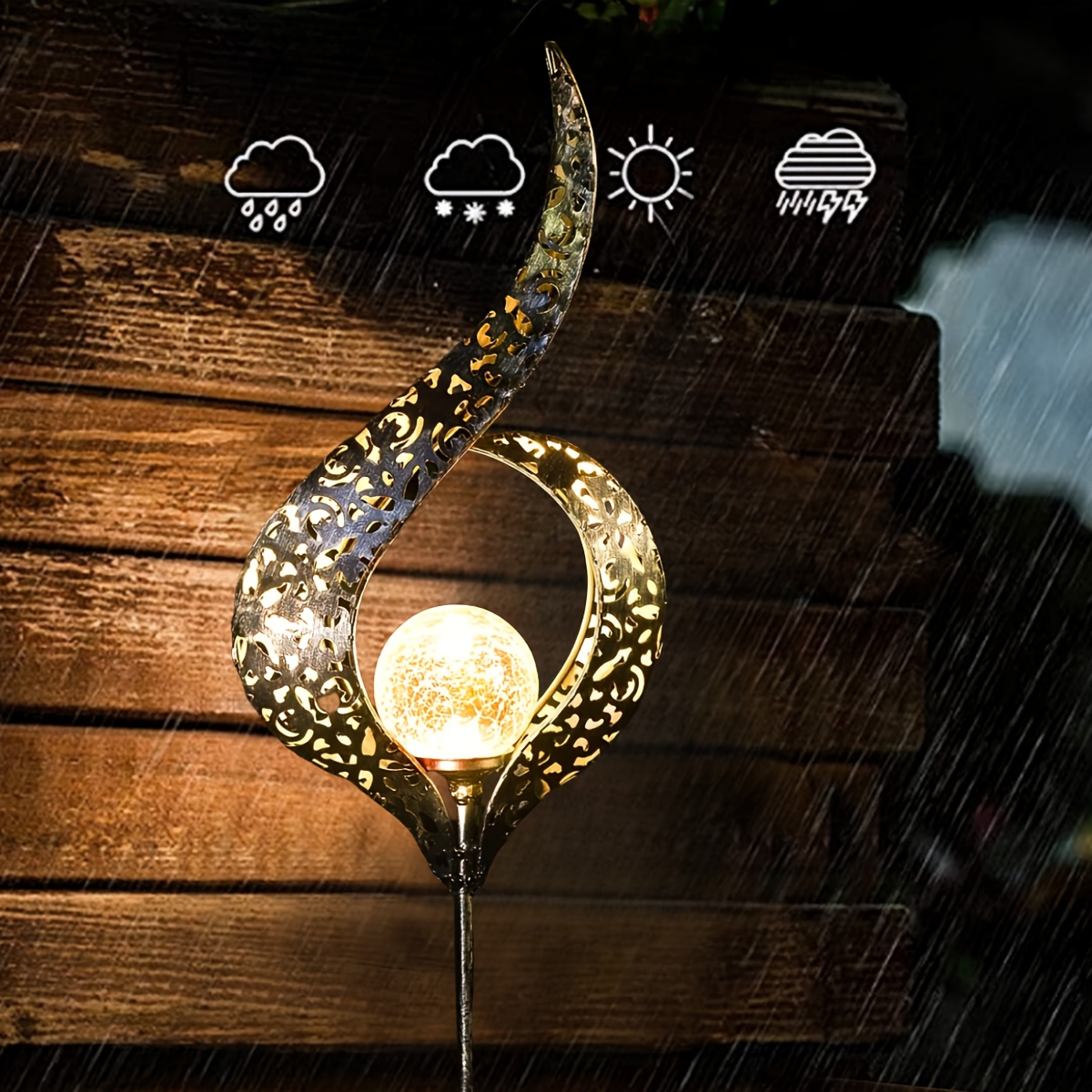 مصباح شمسي للحديقة الخارجية عل - مراجعة Outdoor Lighting Globes وسعره