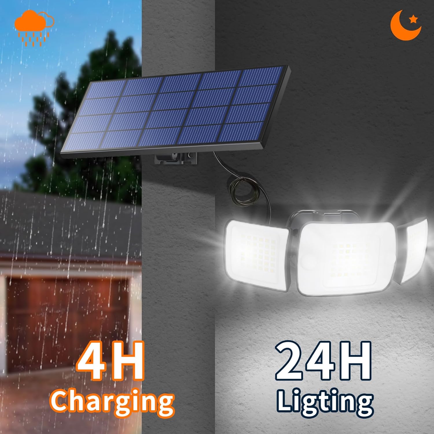 إضاءة خارجية تعمل بالطاقة الشم - مراجعة Outdoor Lighting Experts وسعره
