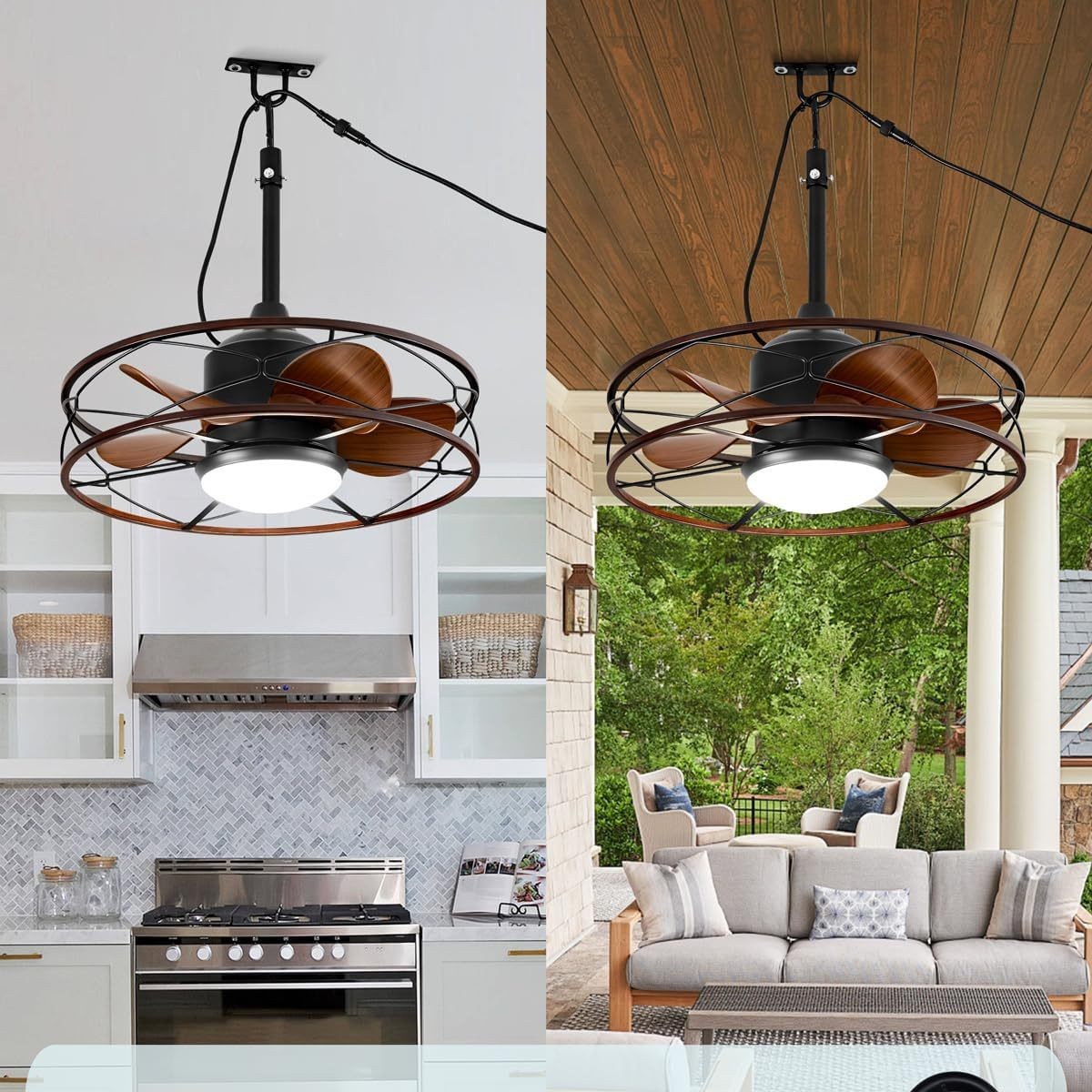 مروحة سقف خارجية LED مقاس 20 ب - مراجعة Outdoor Lighting For Gazebo وسعره