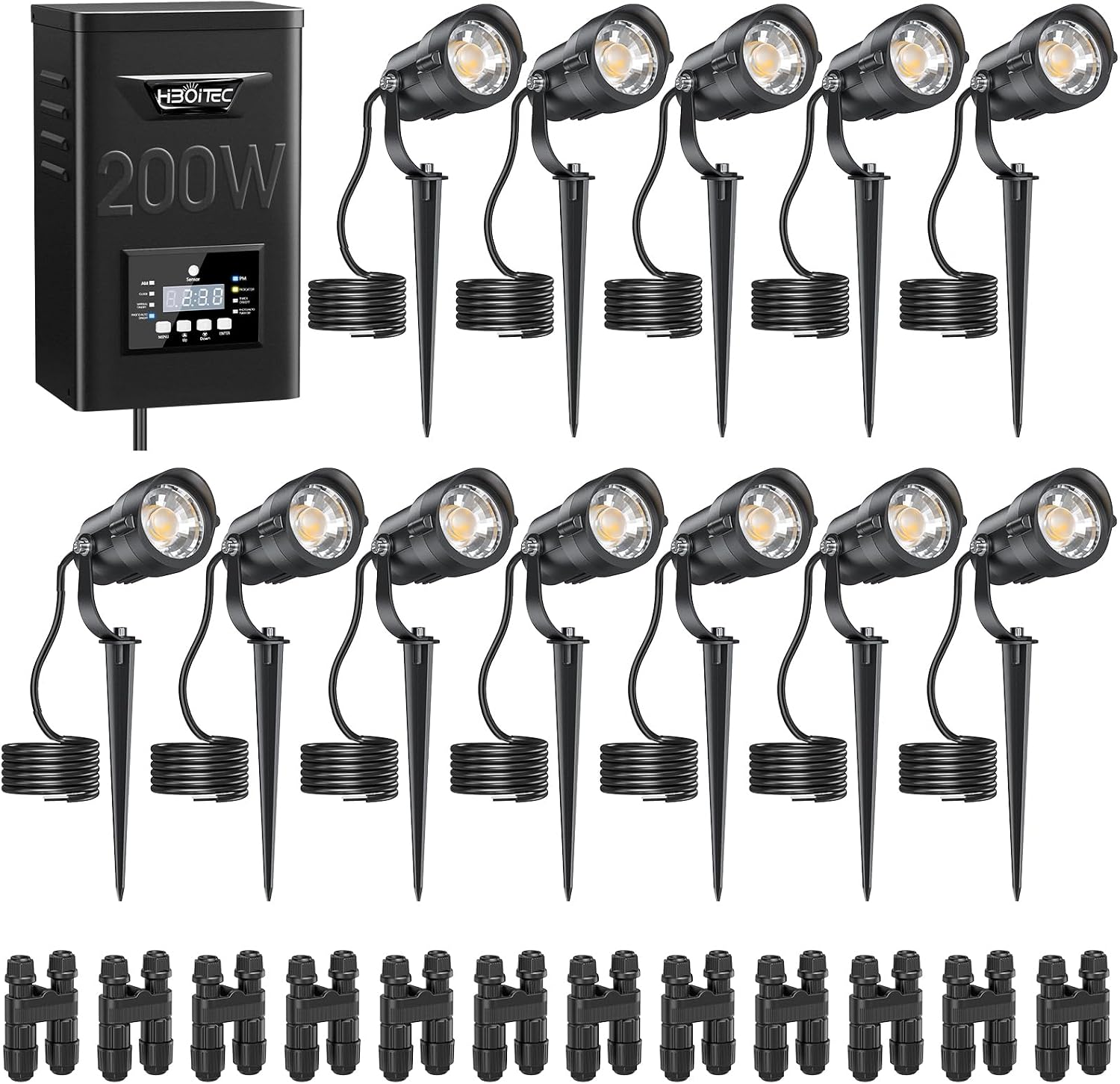 طقم إضاءة للمناظر الطبيعية بقو - مراجعة Outdoor Lighting Kits Low Voltage وسعره