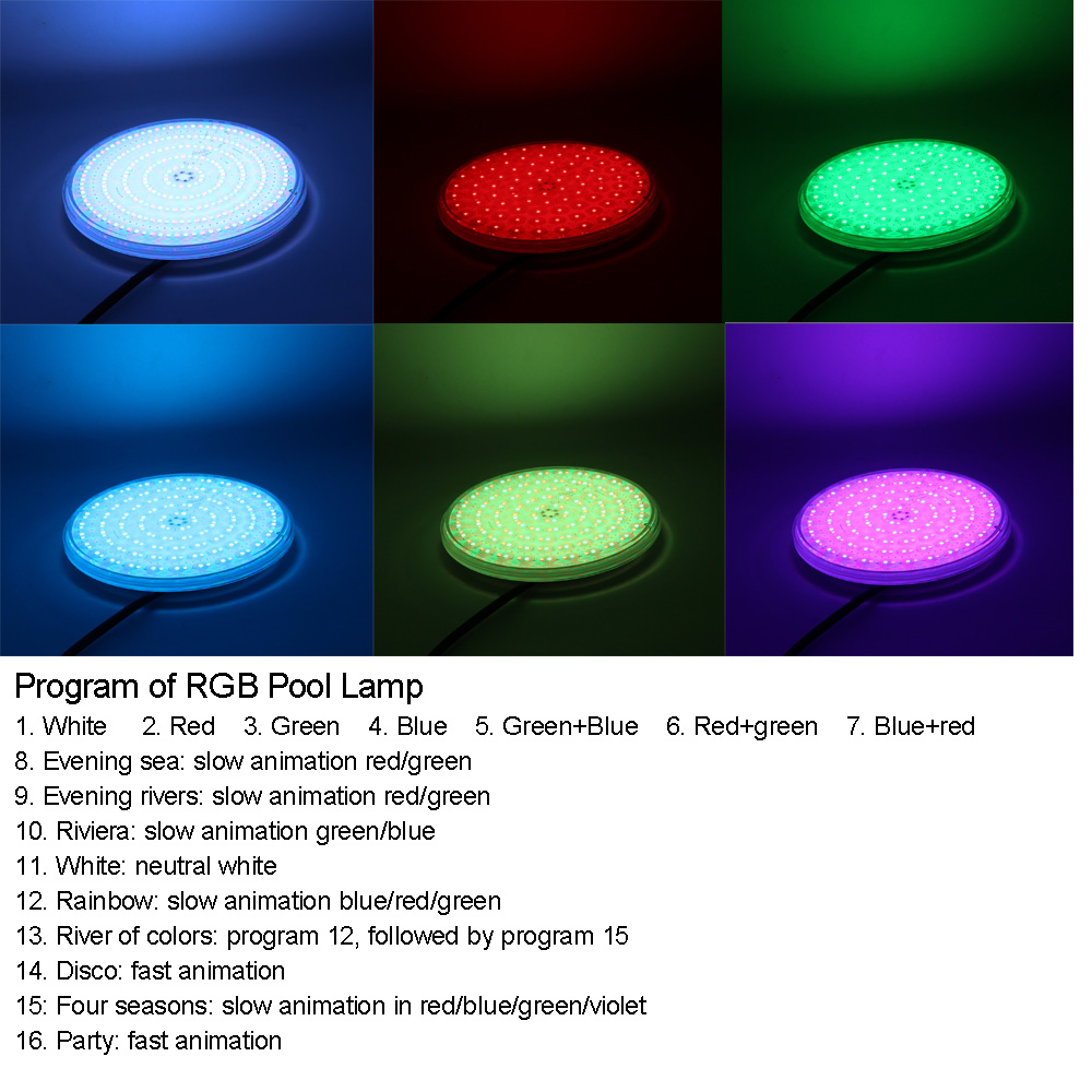 الضوء الألماني 18 واط الراتنج  - مراجعة Pond Light Submersible وسعره